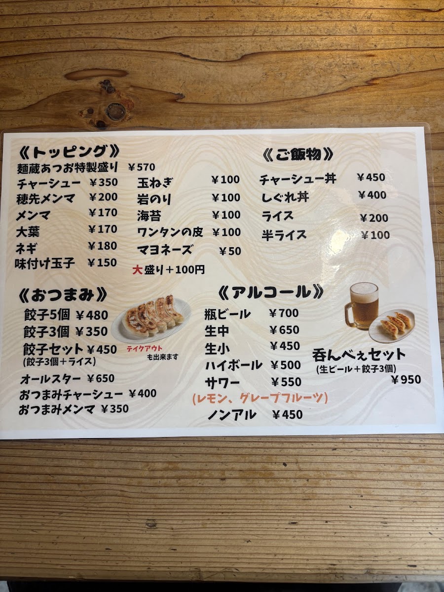 Menu Menkura Atsuo-3