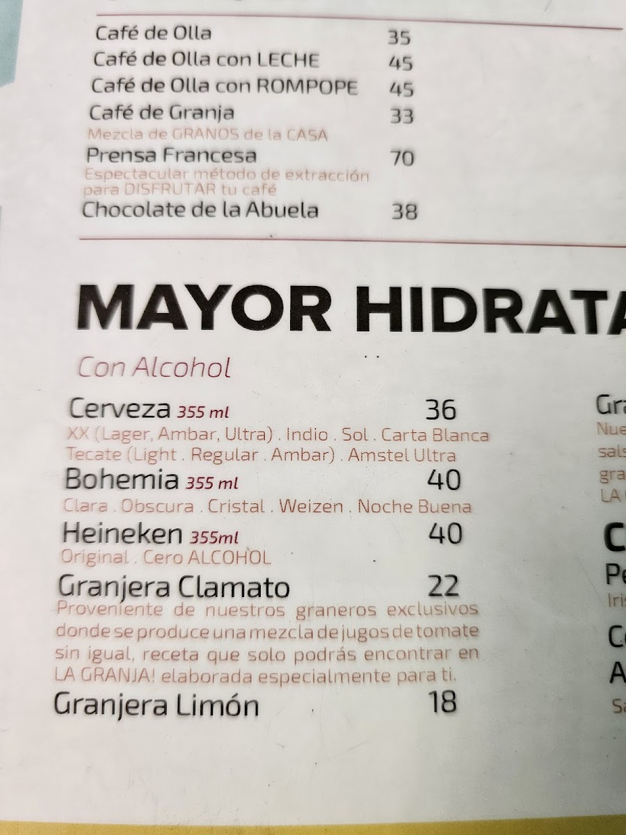 Menu Menudo La Granja | Desayunos Mexicanos-10