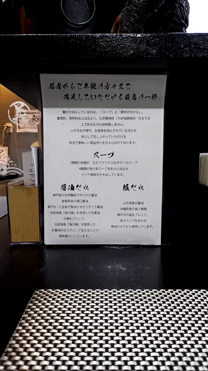 Menu Menya Yoshi-8