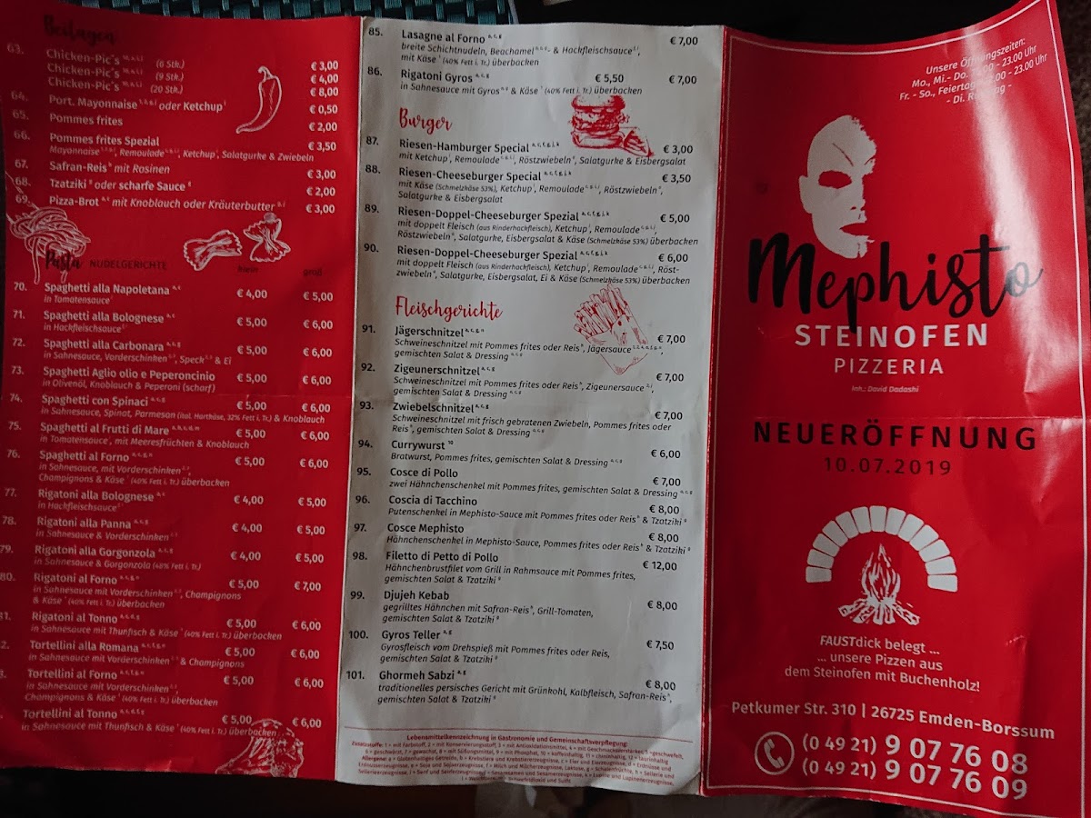 Menu Mephisto-1