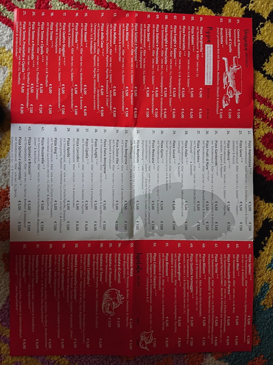 Menu Mephisto-2