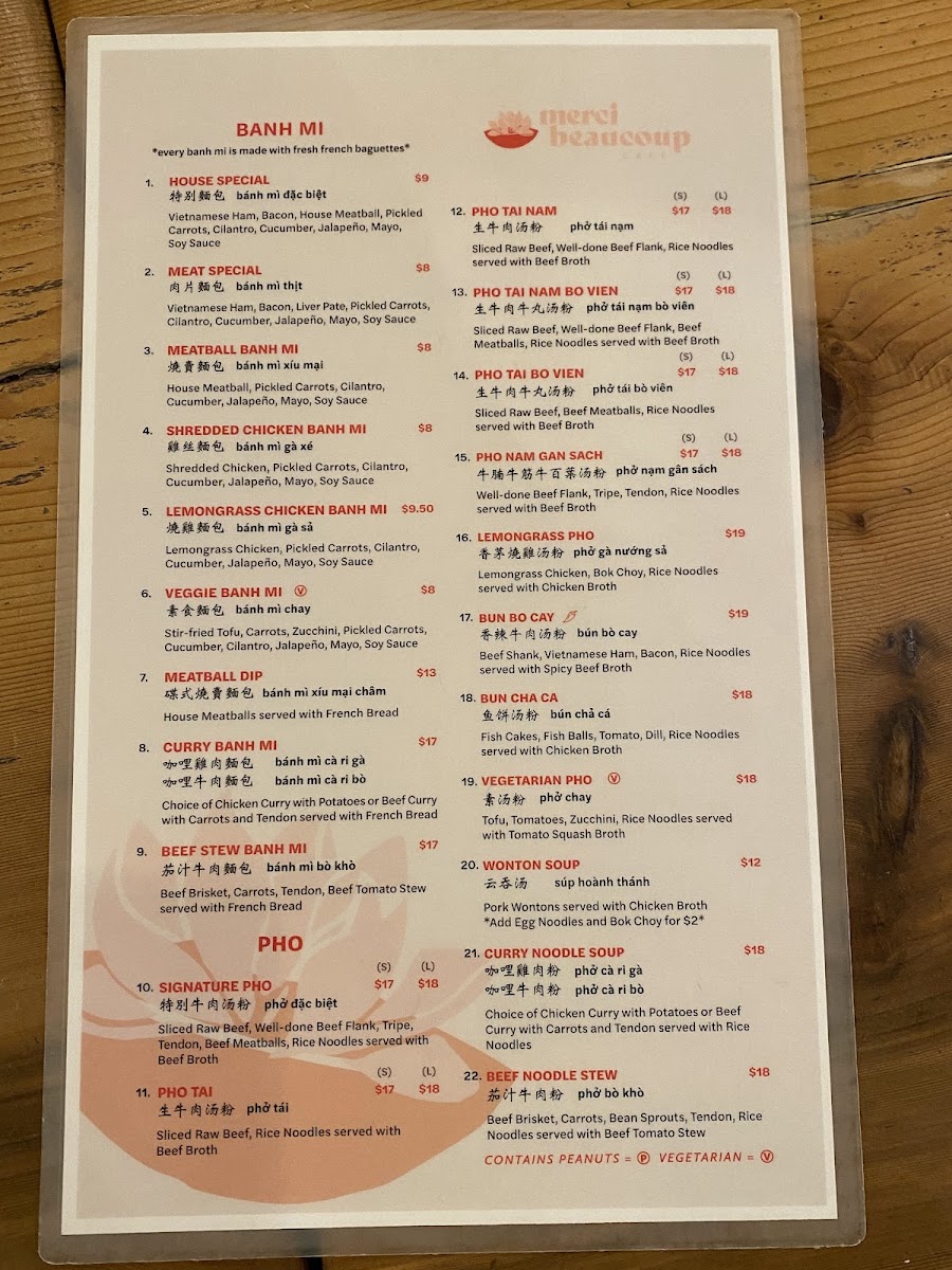 Menu Merci Beaucoup Cafe-6