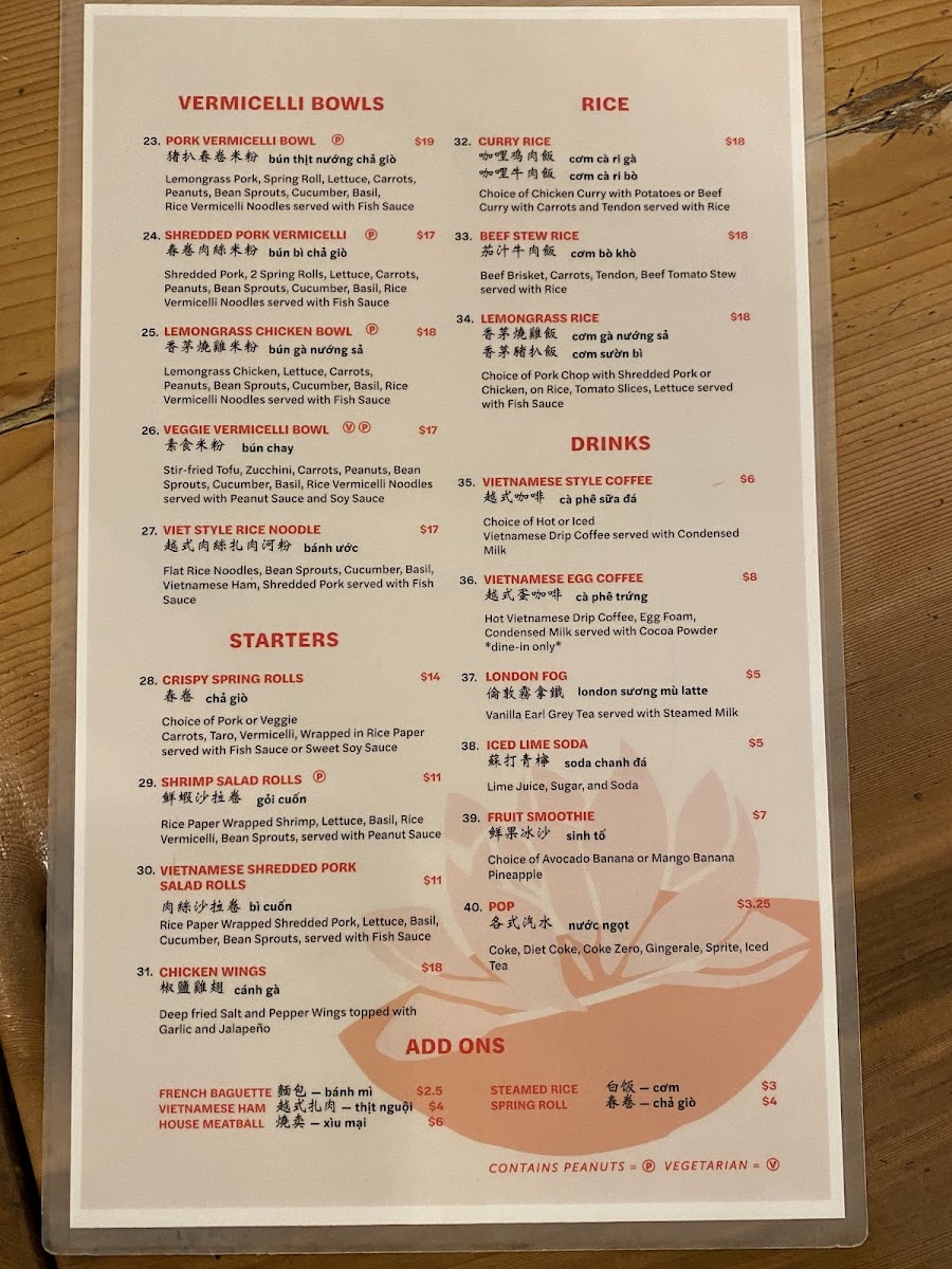 Menu Merci Beaucoup Cafe-7