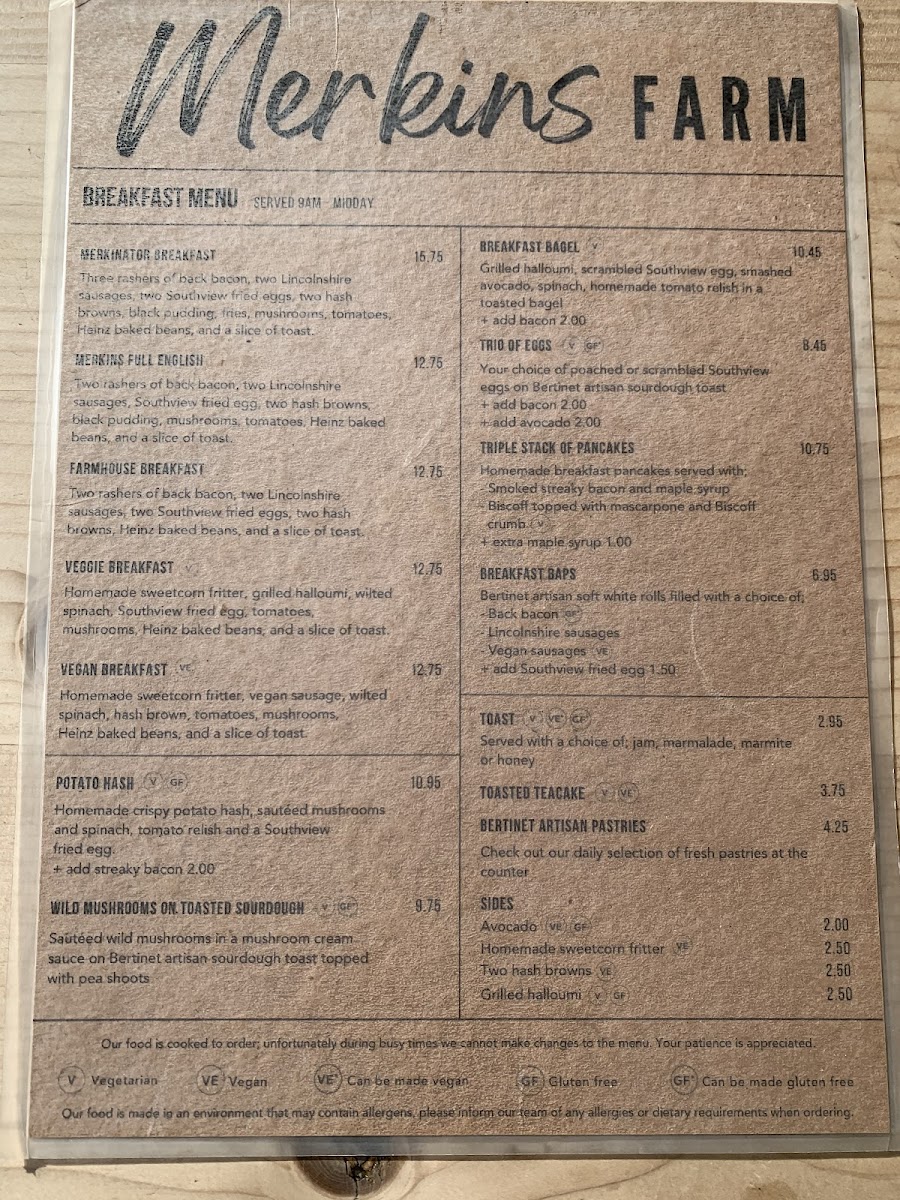 Menu Merkins Farm Cafe-8