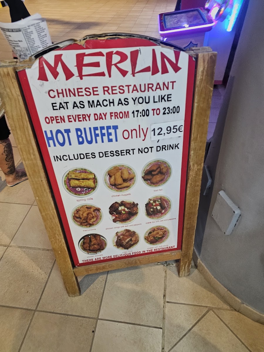 Menu Merlin Hot Buffet1-3