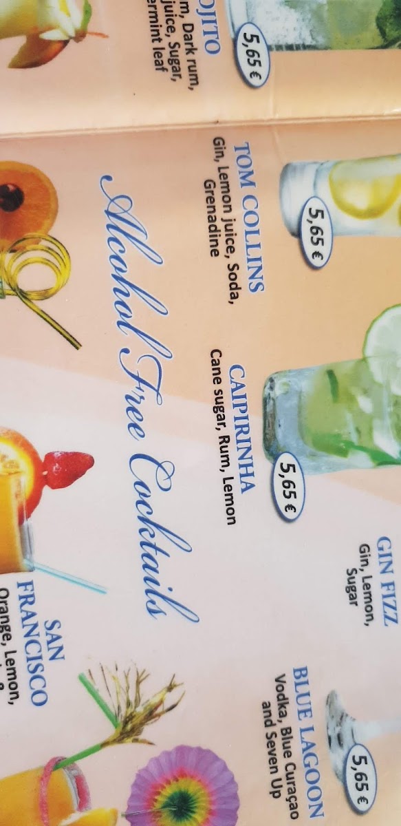 Menu Merlin Hot Buffet1-6