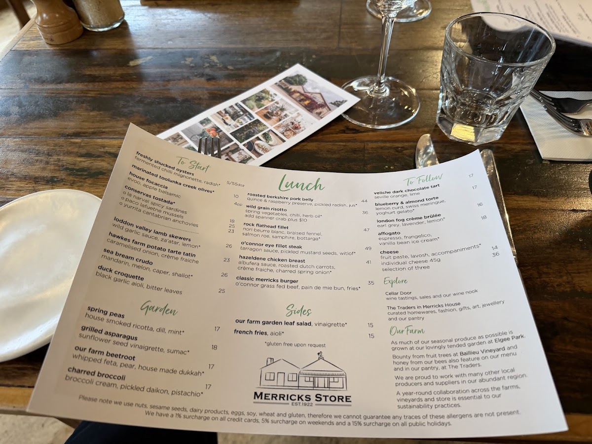 Menu Merricks Store-7