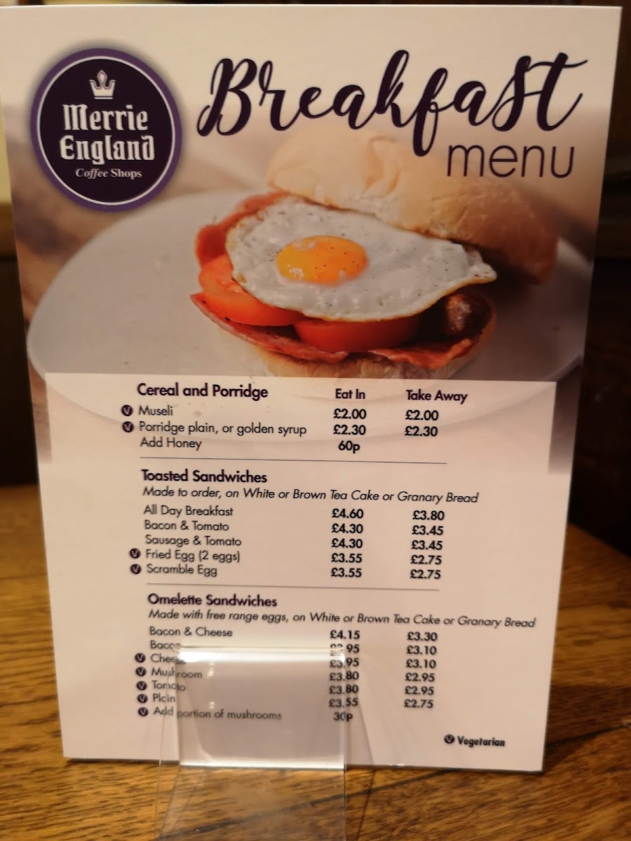 Menu Merrie England - Oakes | Drive In-5
