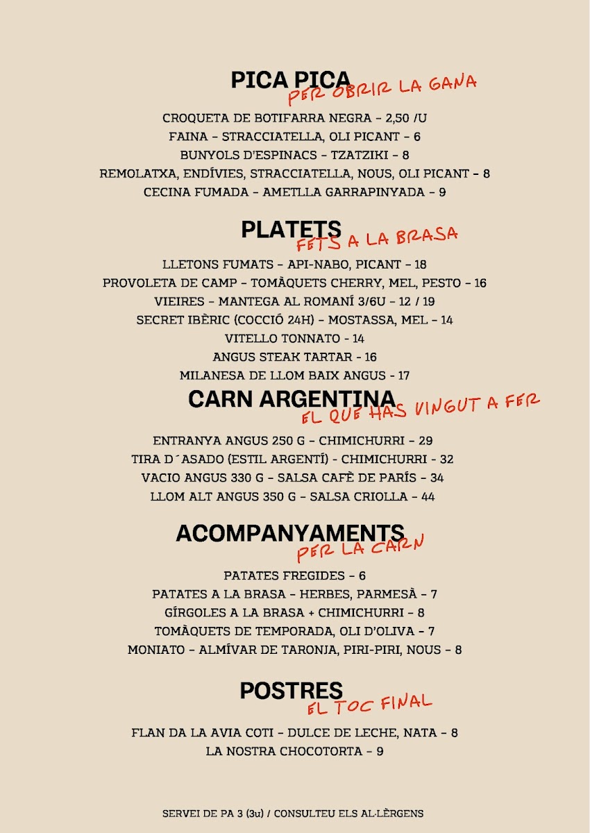 Menu Mesaquince | The Brasa Club-2