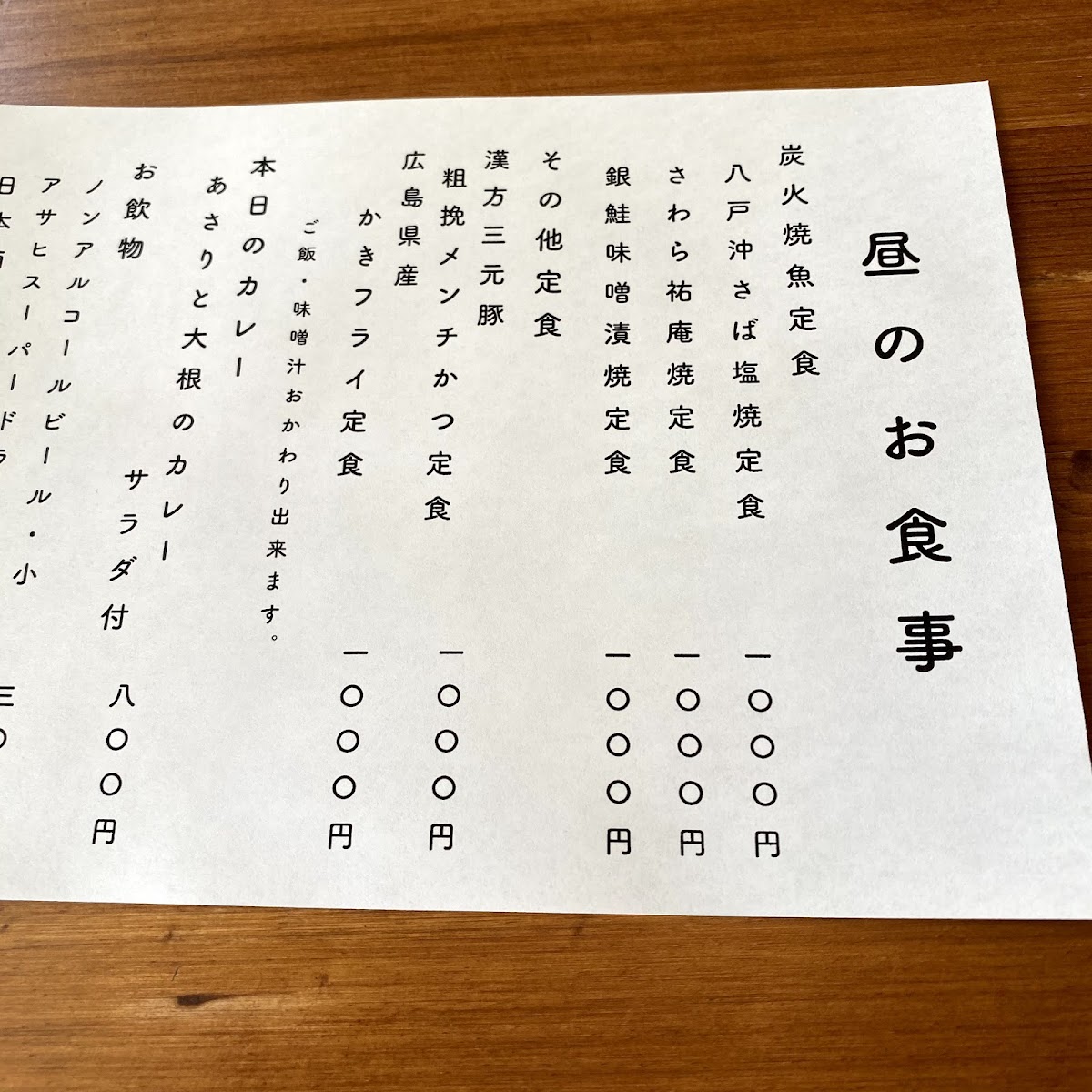 Menu Meshi Sakai-5