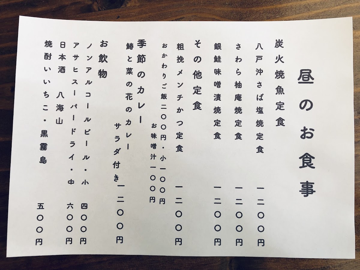 Menu Meshi Sakai-7