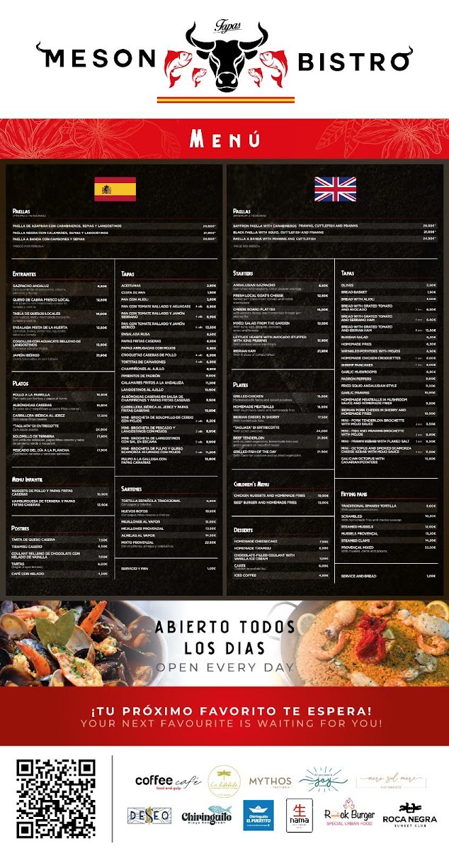 Menu Mesón Bistró-1