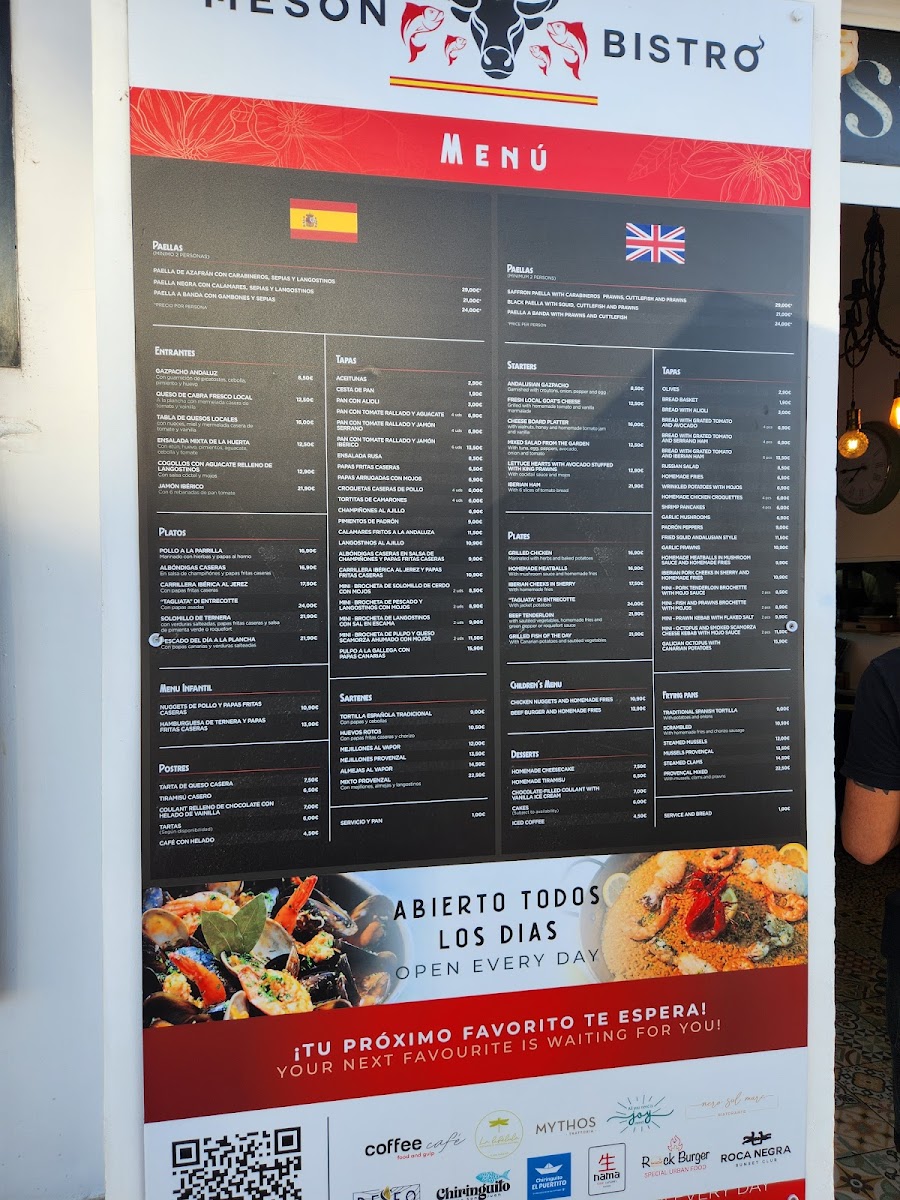 Menu Mesón Bistró-5