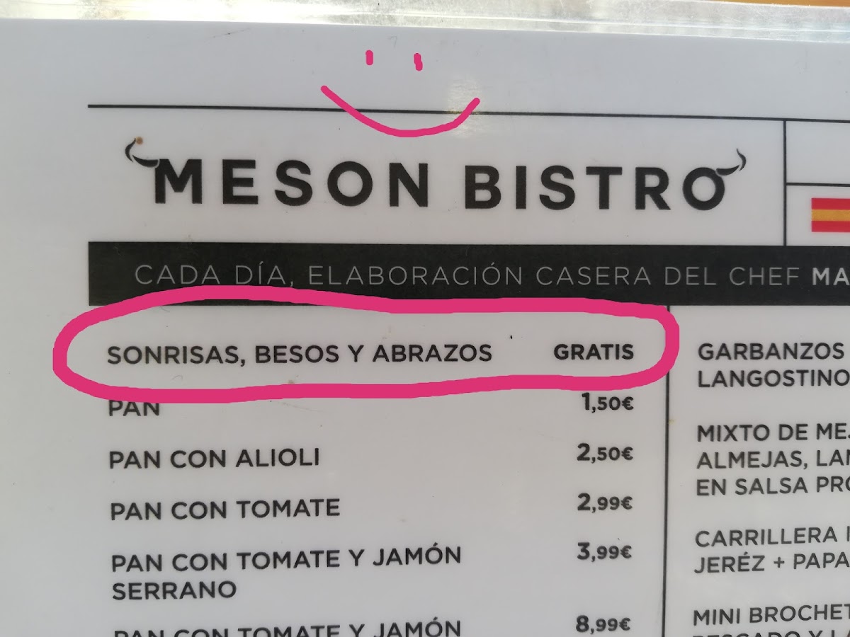 Menu Mesón Bistró-7
