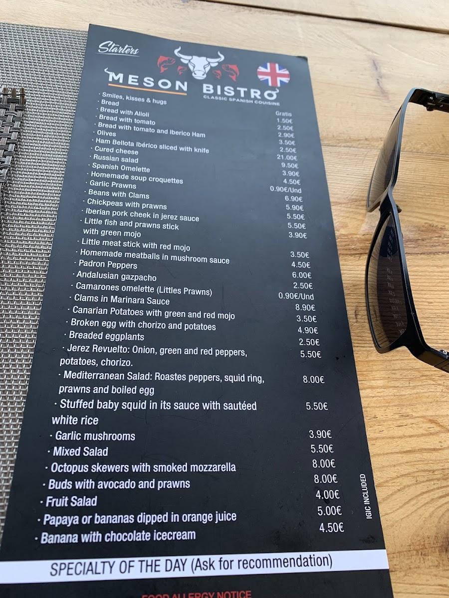 Menu Mesón Bistró-8