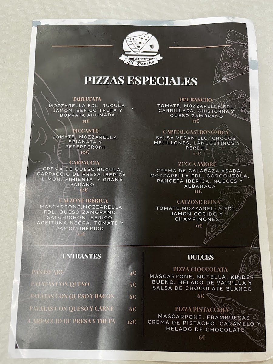 Menu Mesón El Rancho-2