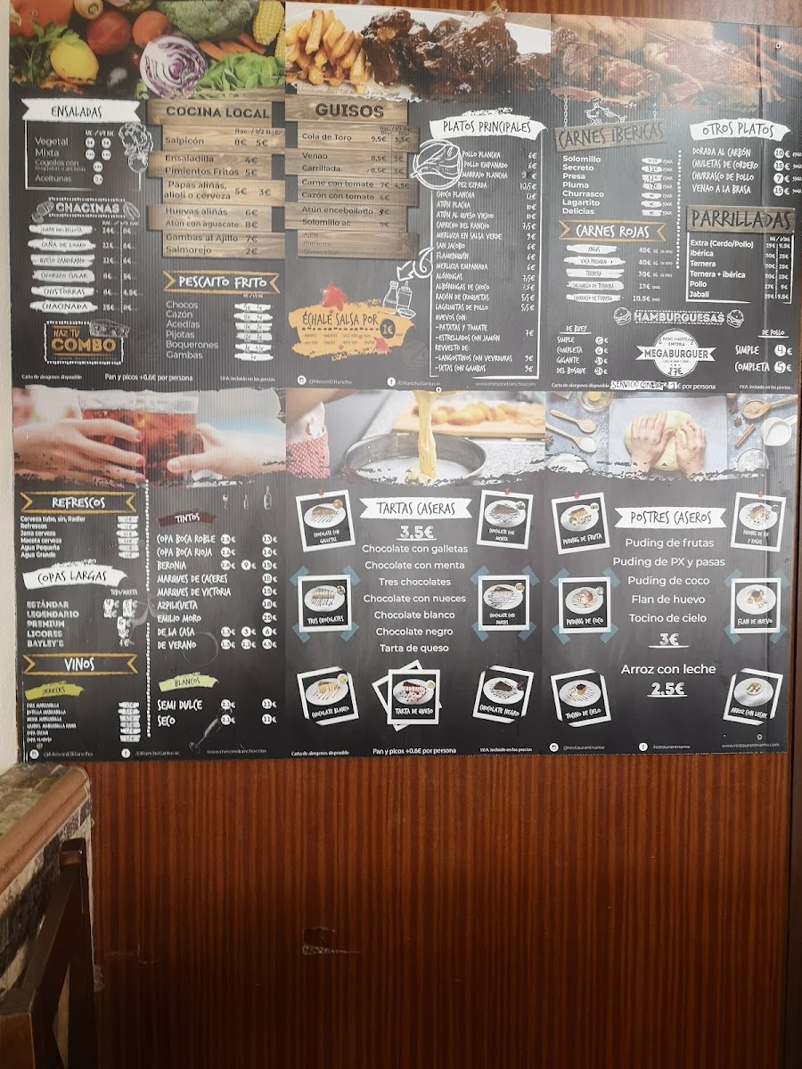 Menu Mesón El Rancho-4