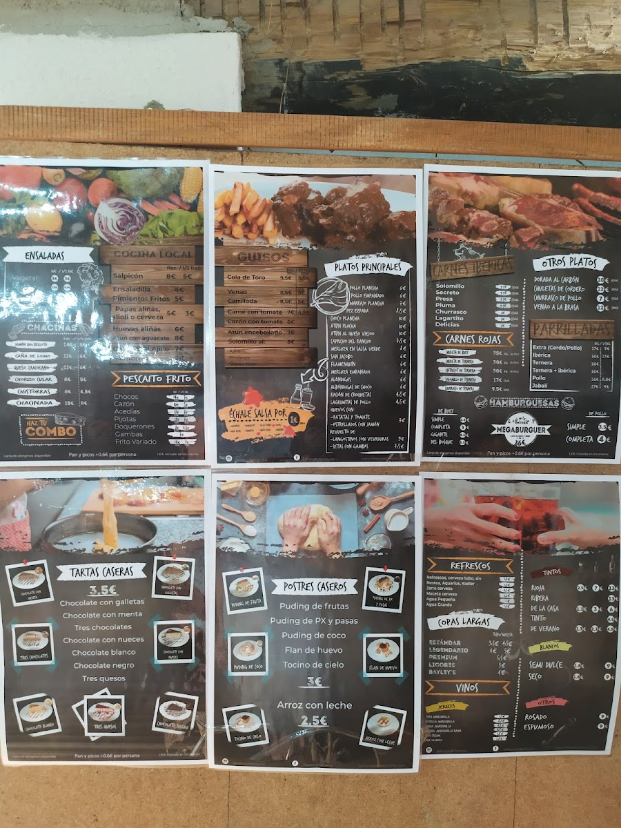 Menu Mesón El Rancho-5