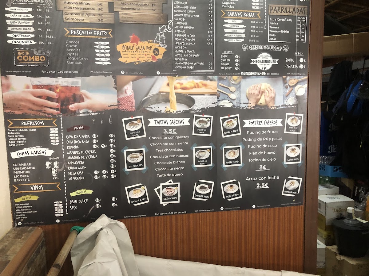 Menu Mesón El Rancho-8