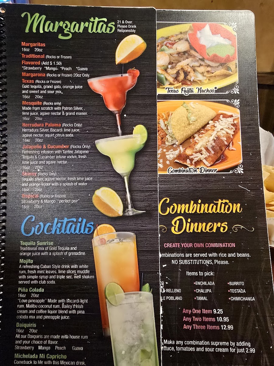 Menu Mesquite Mexican Grill-5