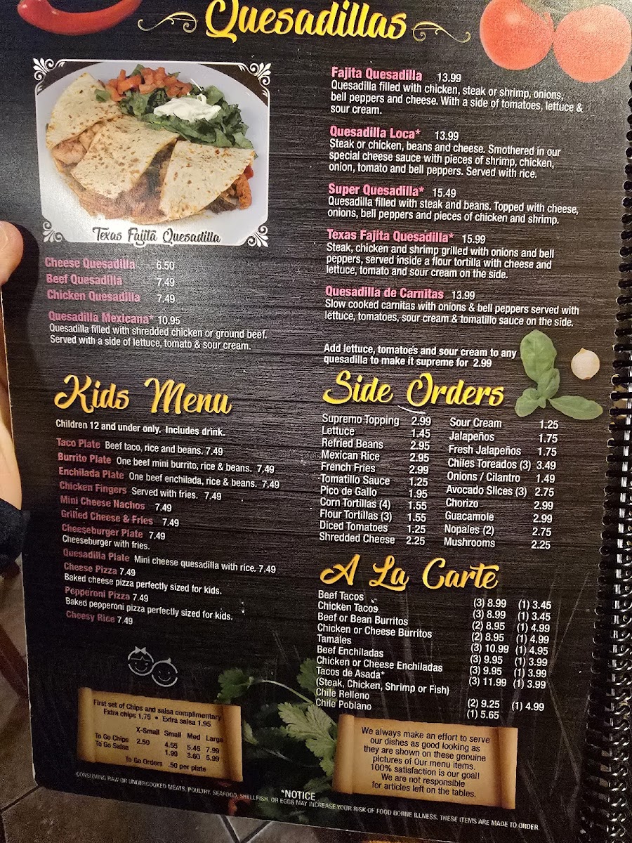 Menu Mesquite Mexican Grill-6