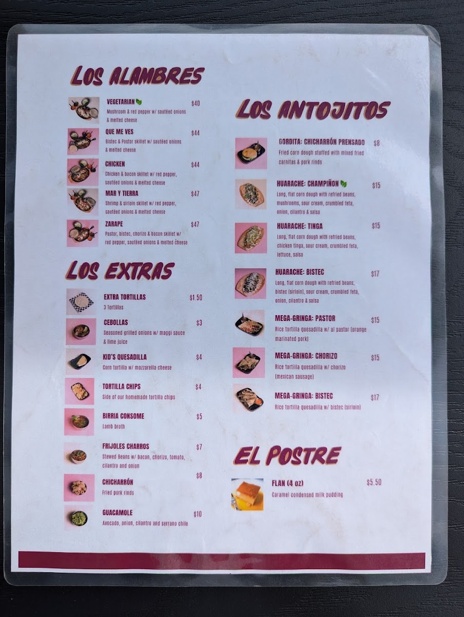 Menu Mestizo Taqueria-4