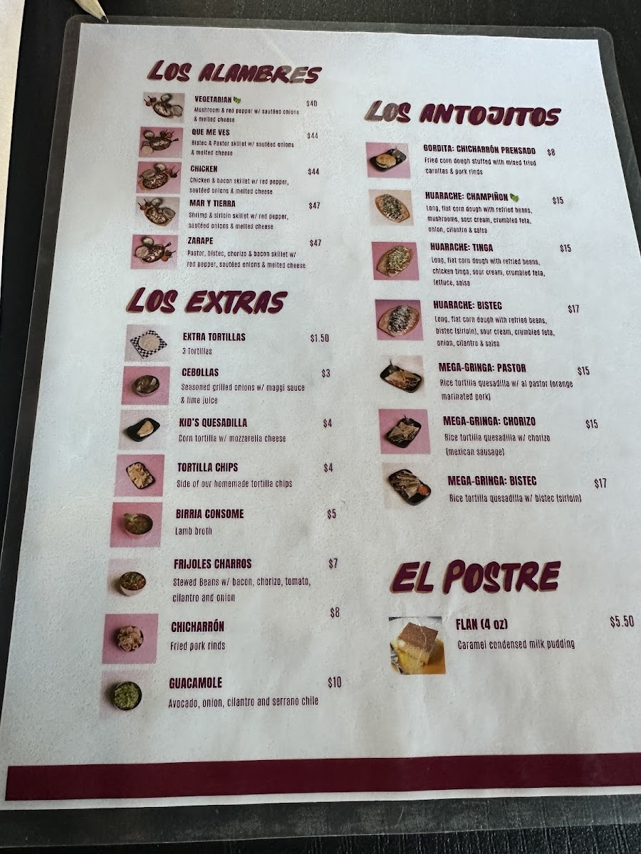Menu Mestizo Taqueria-5