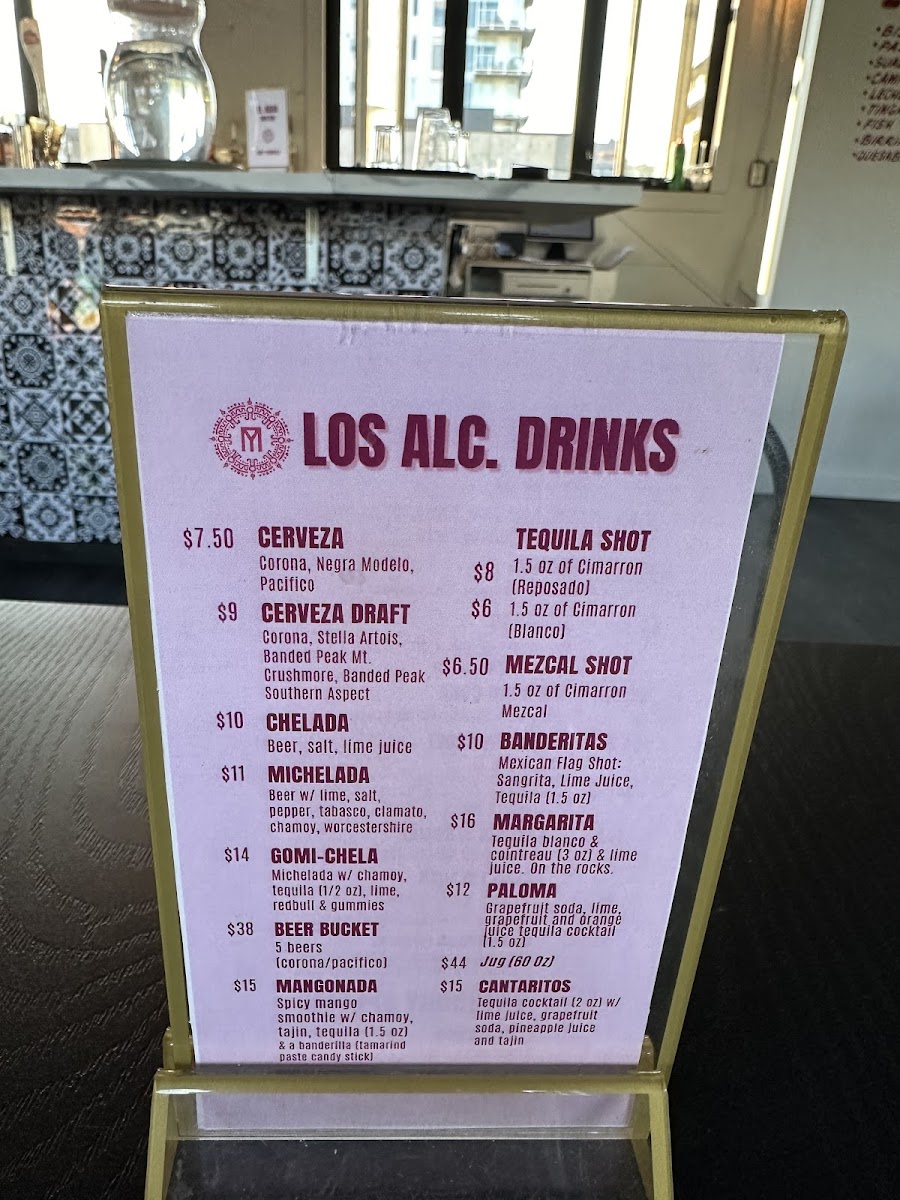 Menu Mestizo Taqueria-7