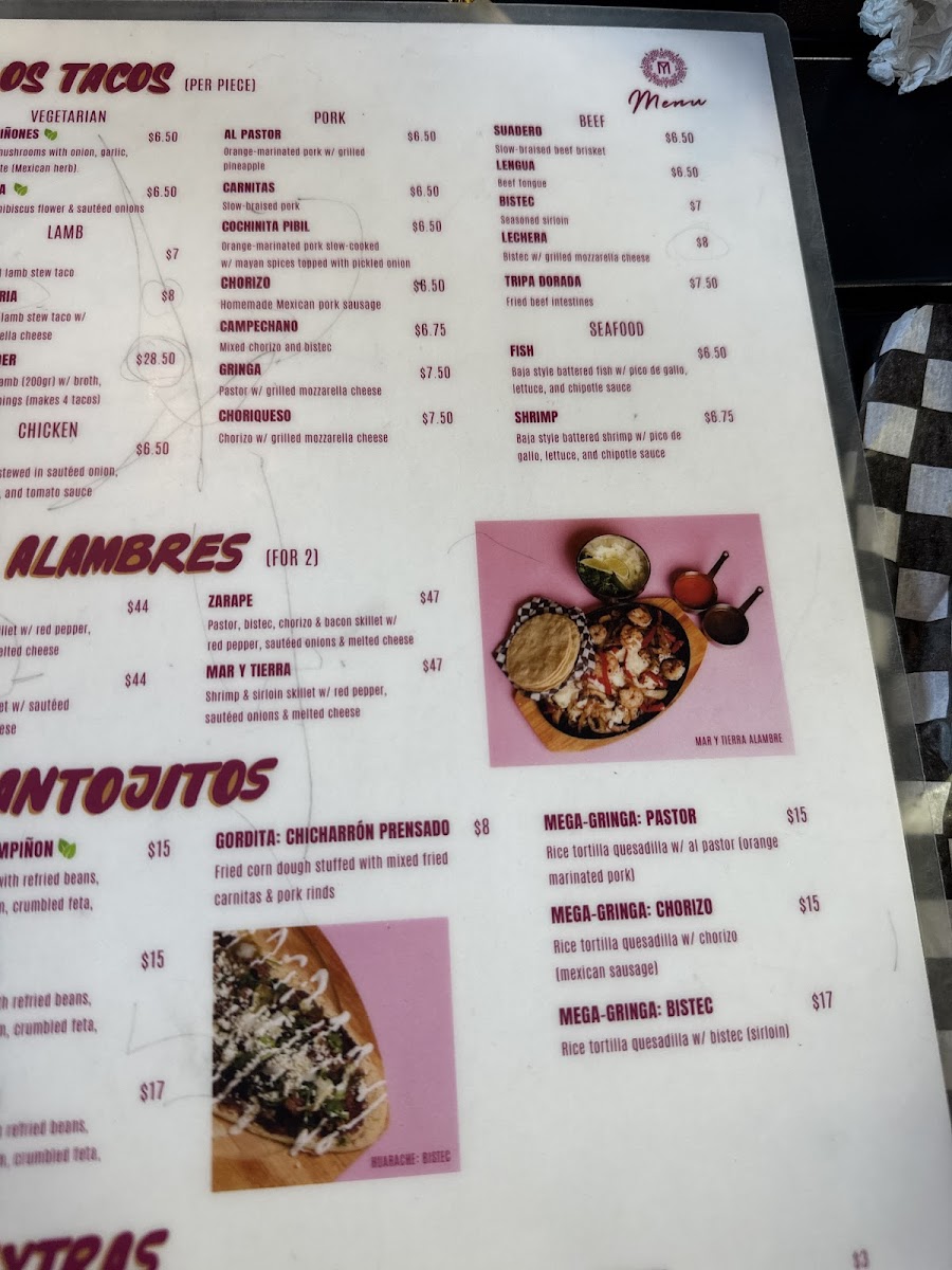 Menu Mestizo Taqueria-9
