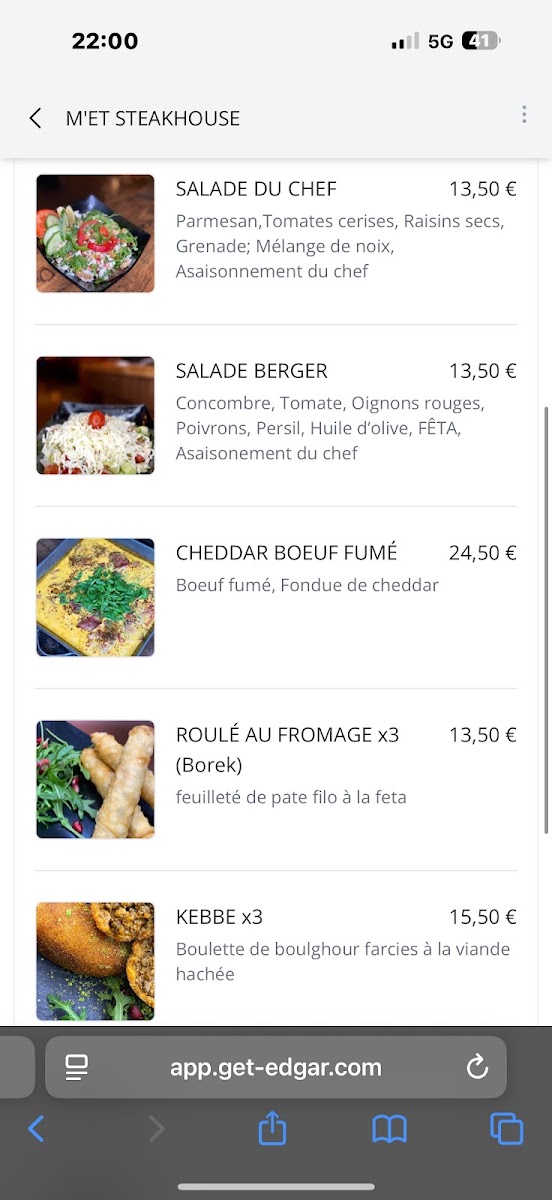 Menu M'et Steakhouse-1