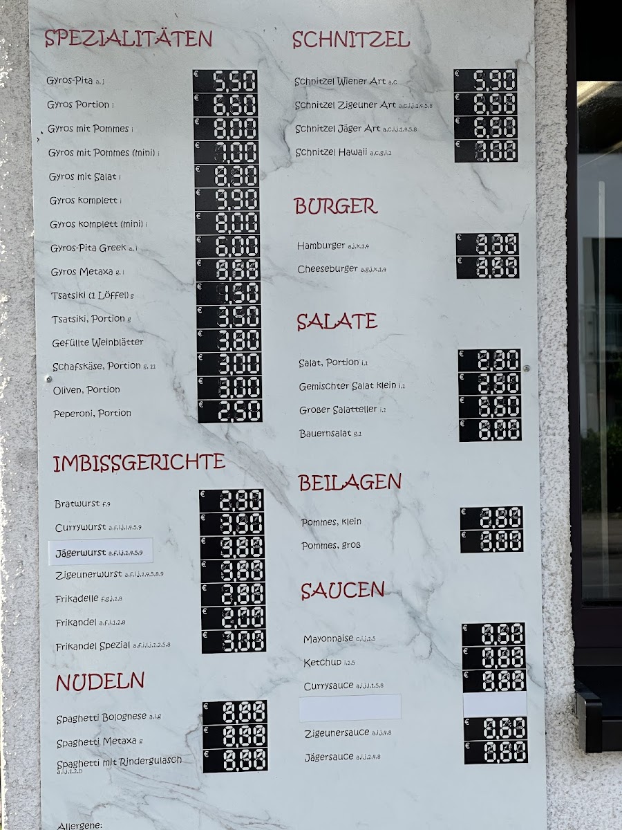 Menu Meteroa-1