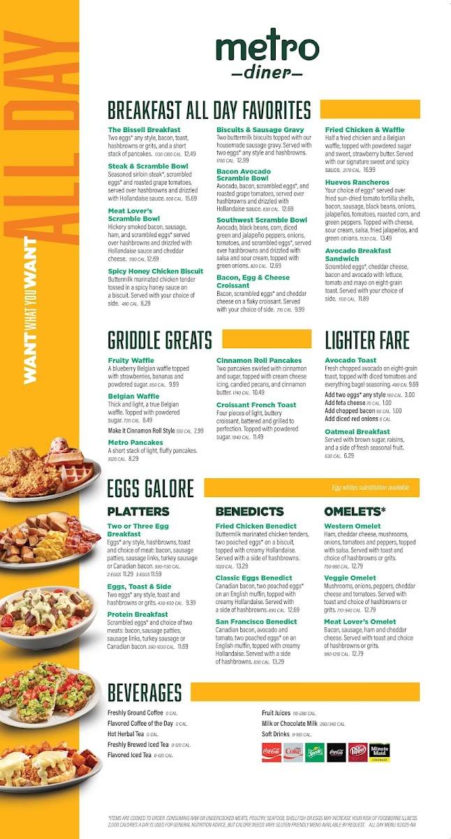 Menu Metro Diner-1