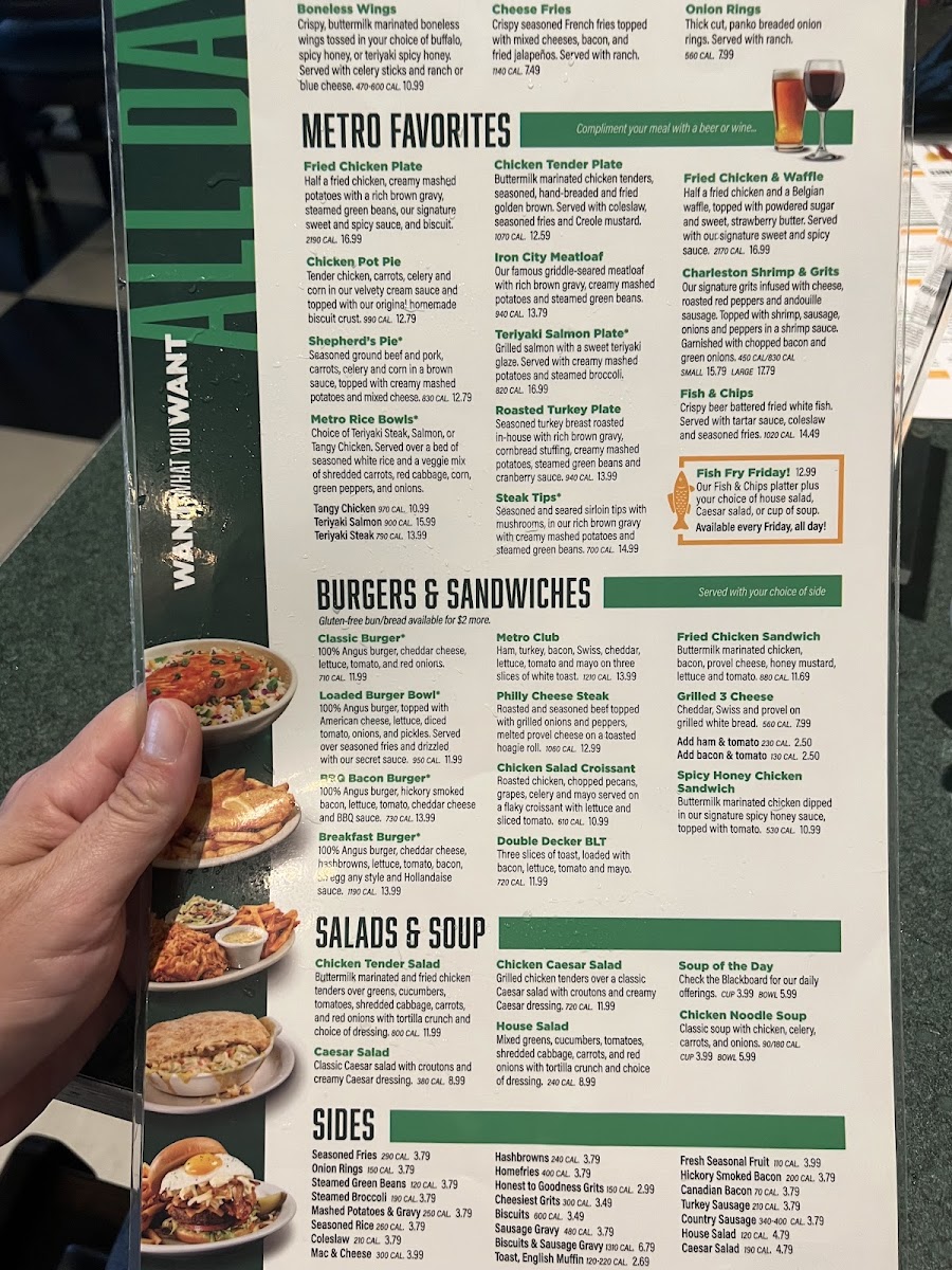 Menu Metro Diner-3
