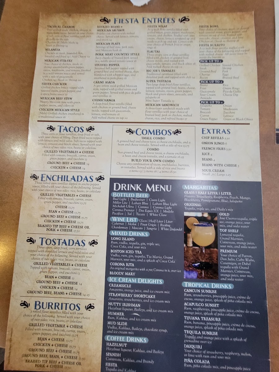 Menu Mexican Fiesta - Hartland-10