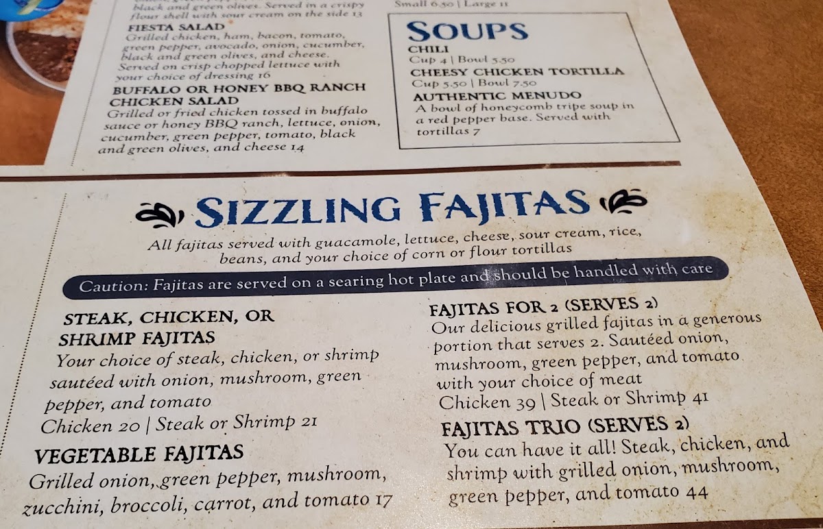 Menu Mexican Fiesta - Hartland-2
