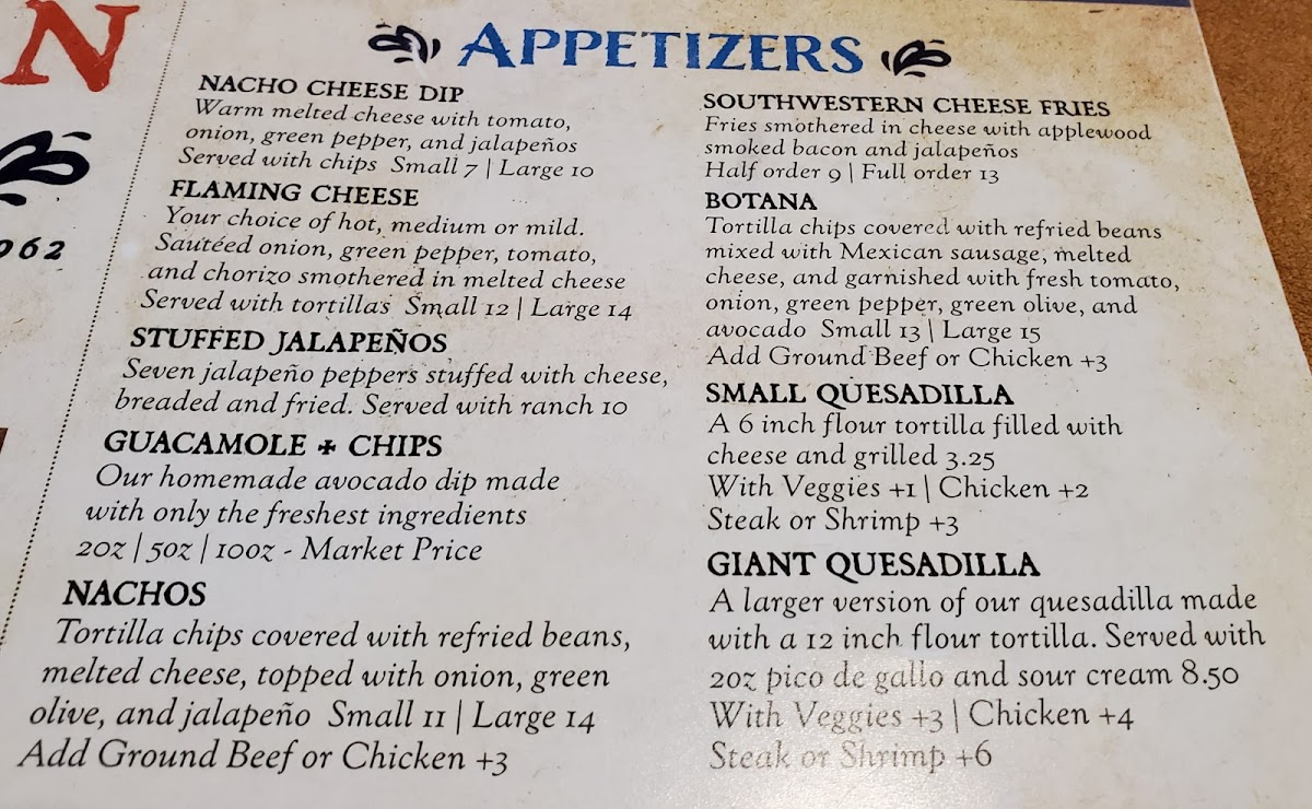 Menu Mexican Fiesta - Hartland-6