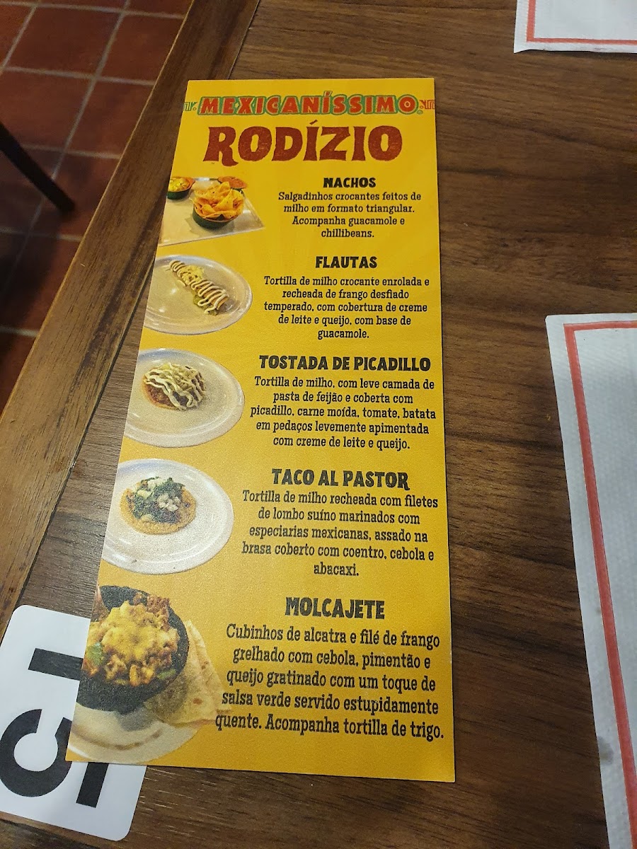 Menu Mexicaníssimo-10