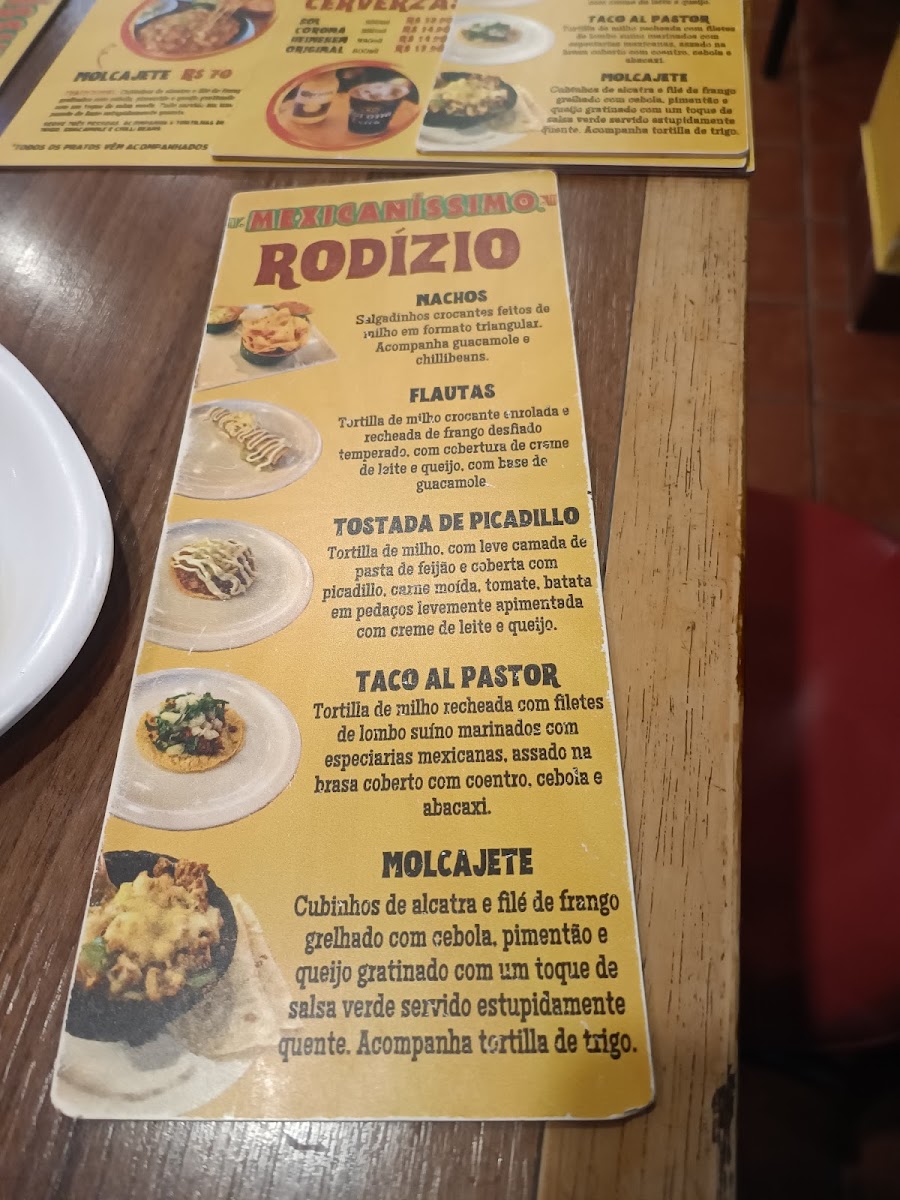 Menu Mexicaníssimo-2