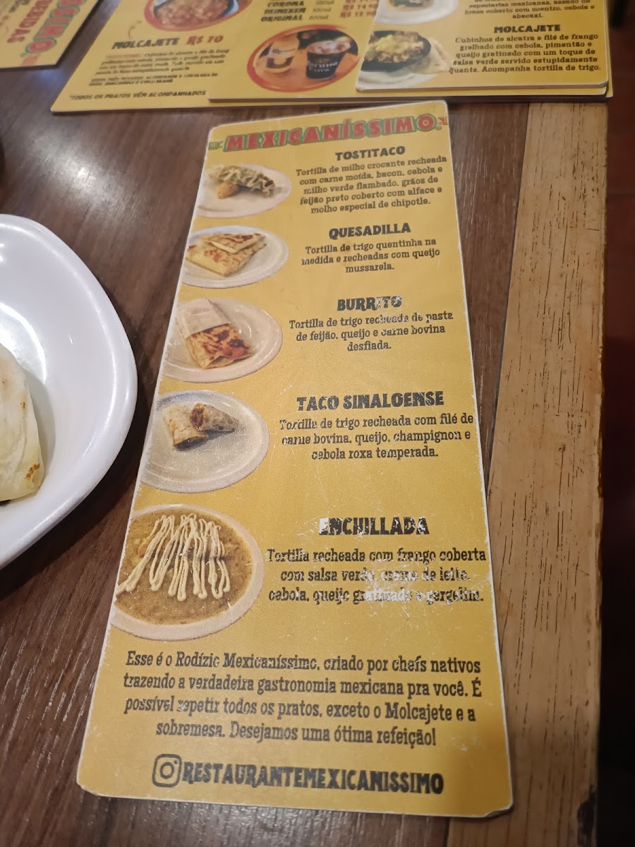 Menu Mexicaníssimo-7