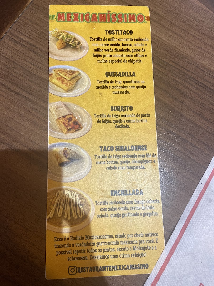 Menu Mexicaníssimo-8