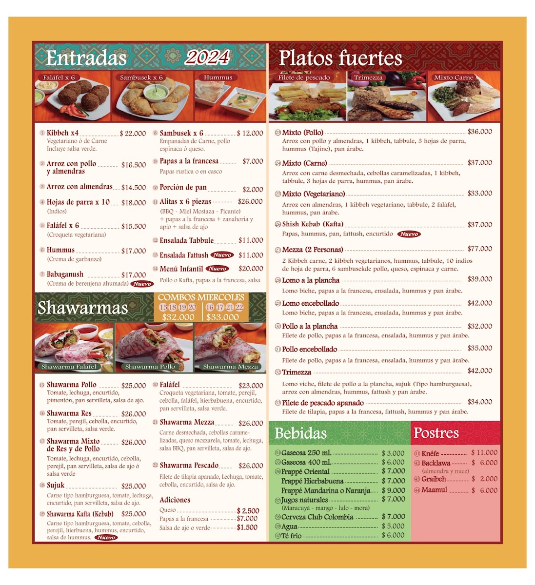 Menu Mezza Comida Arabe-1