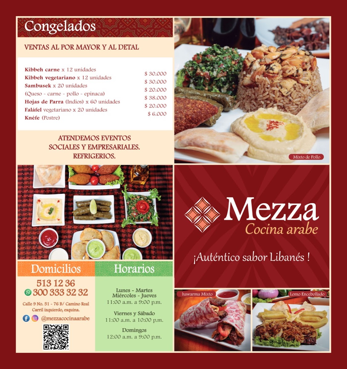 Menu Mezza Comida Arabe-8