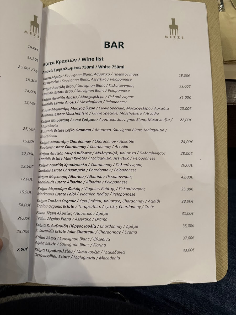Menu Mezze Glyfada-1