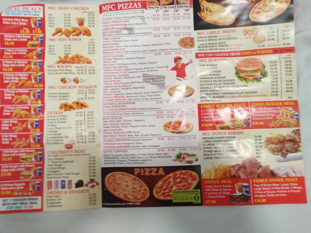 Menu Mfc Pizza & Fried Chicken-2