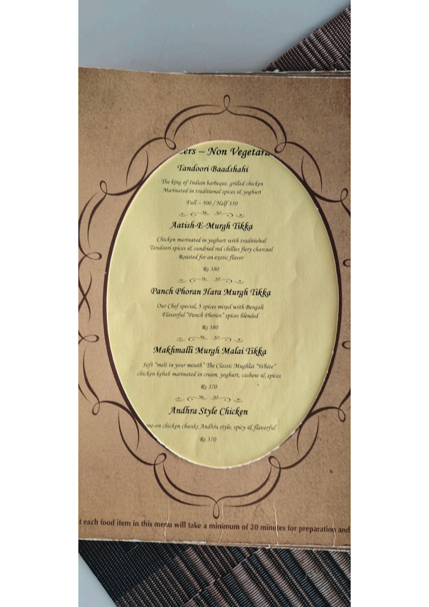 Menu Mg's Fine Dining-2