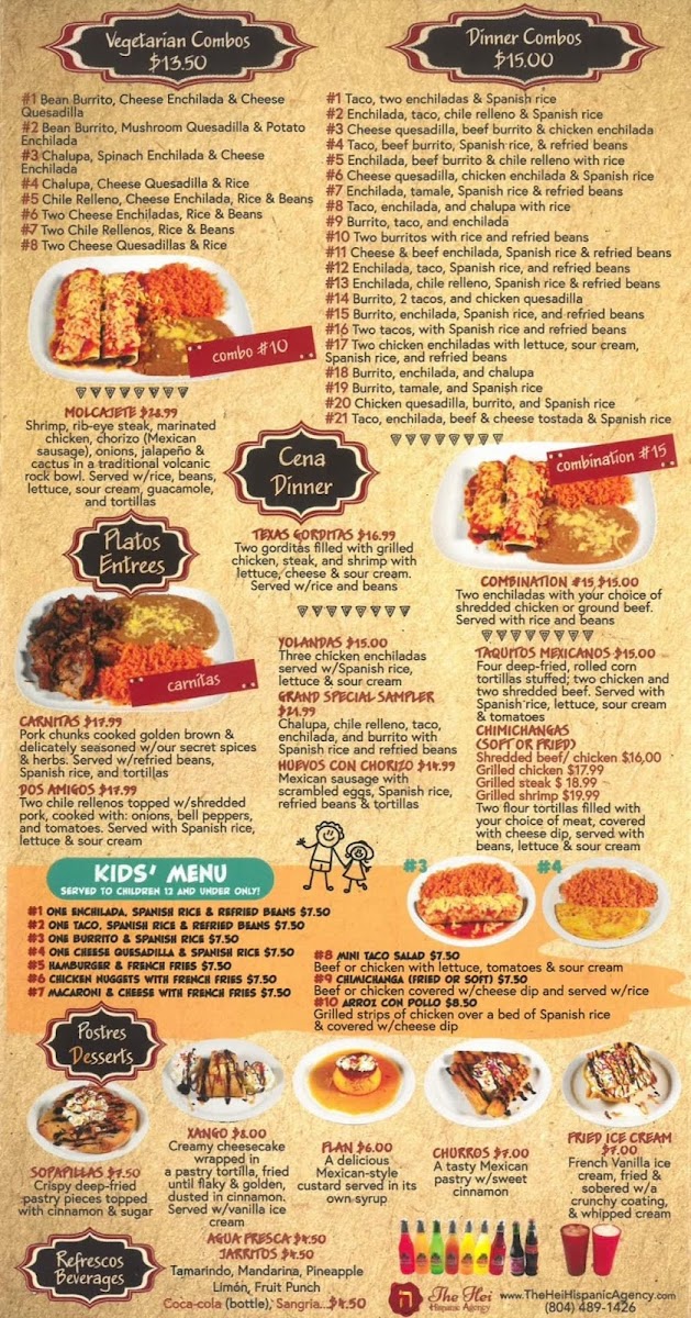 Menu Mi Azteca Mexican Restaurant-3