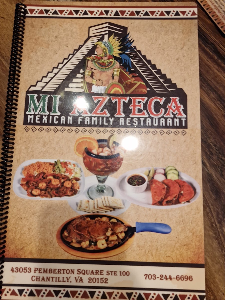 Menu Mi Azteca Mexican Restaurant-9