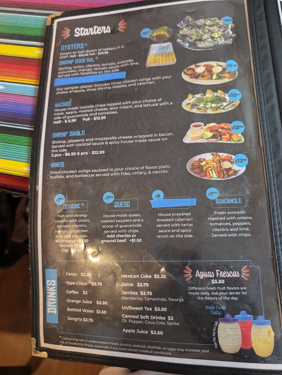 Menu Mi Lindo Michoacan Restaurant-3