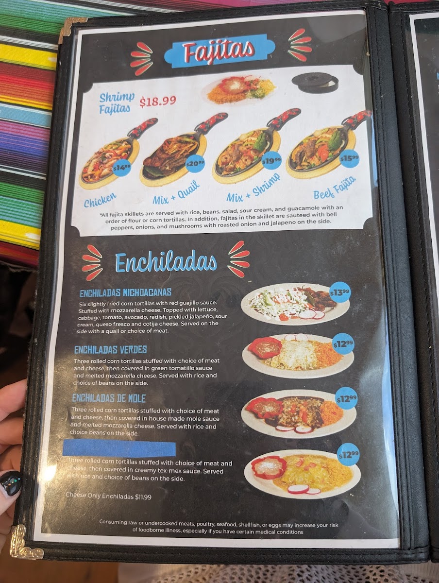 Menu Mi Lindo Michoacan Restaurant-5