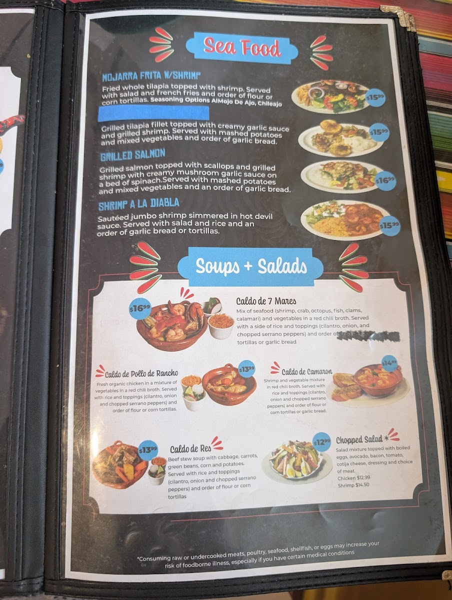 Menu Mi Lindo Michoacan Restaurant-6